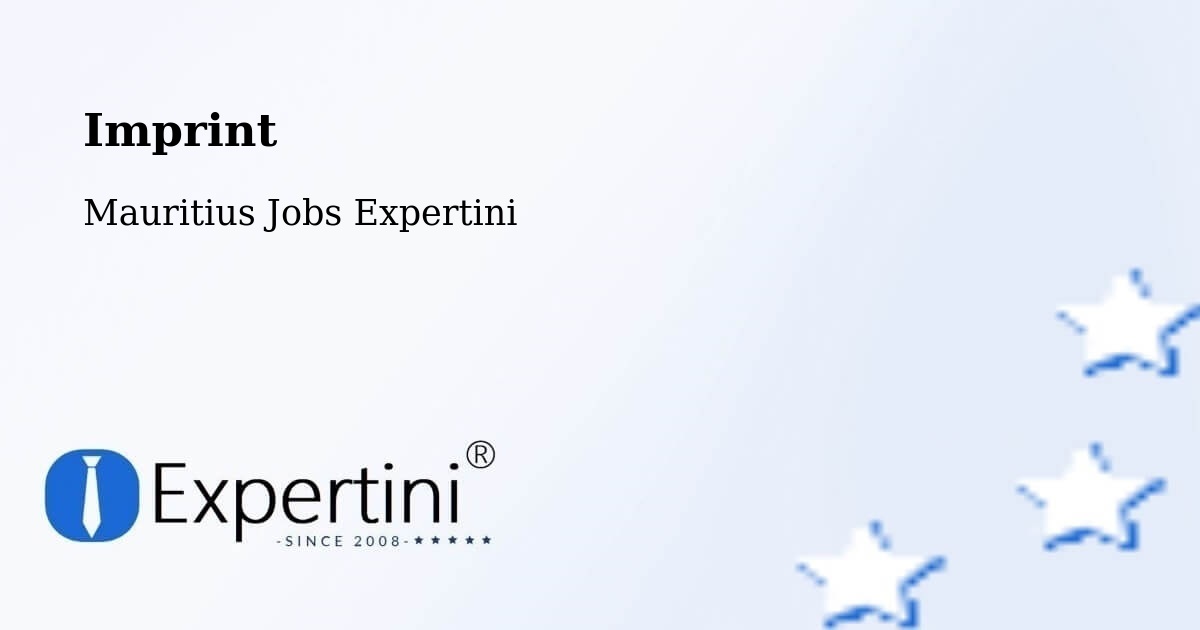Imprint – Quartier Militaire - Mauritius Jobs Expertini