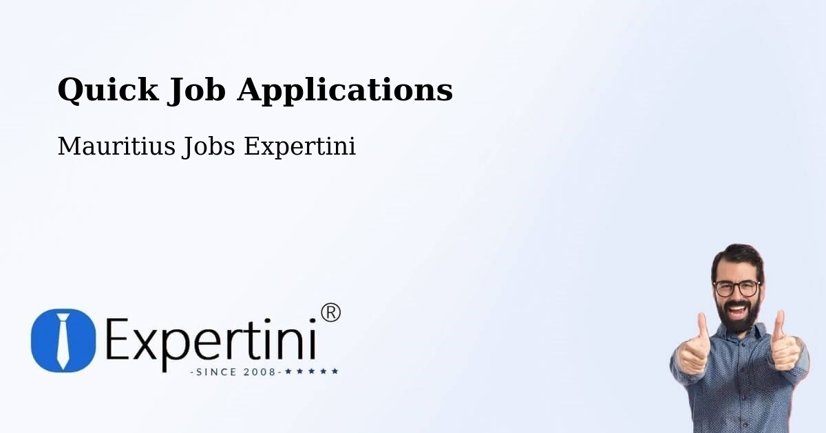 Quick Apply Feature – Quartier Militaire - Mauritius Jobs Expertini
