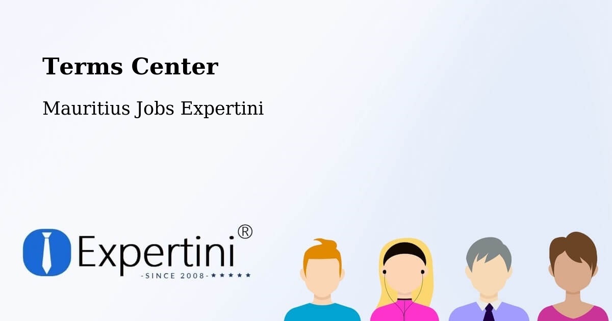 Terms of Service – Quartier Militaire - Mauritius Jobs Expertini
